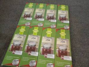 192 Oozita Wide Mouth Canning Lids...