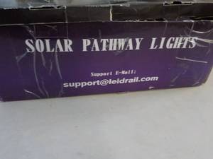 Leidrail Solar Pathway Lights...