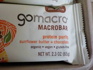 case of 144 Gomacro Protein Purity ...
