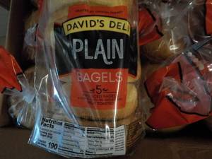 2 Cases 12 each Davids Deli Plain ...