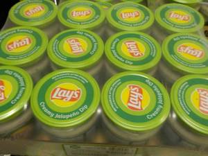 12 pack Lays Creamy Jalapeno Dip...