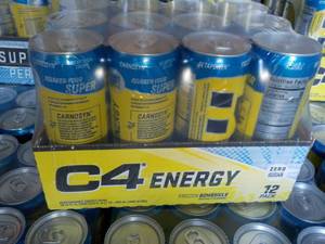 Case of 12 - 12 oz Cans C4 Energy Z...
