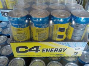 Case of 12 - 12 oz Cans C4 Energy Z...