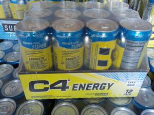 Case of 12 - 12 oz Cans C4 Energy Z...