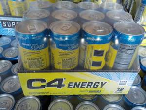Case of 12 - 12 oz Cans C4 Energy Z...