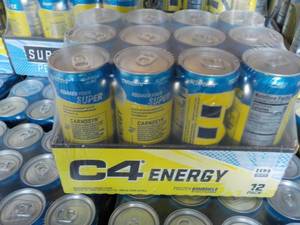 Case of 12 - 12 oz Cans C4 Energy Z...
