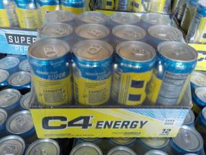 Case of 12 - 12 oz Cans C4 Energy Z...
