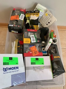 Customer Return Bin #4 - Locks  Bathroom  Hardware