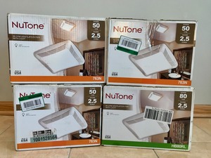 Customer Return Box Lot #3 - NuTone Ventilation Fans