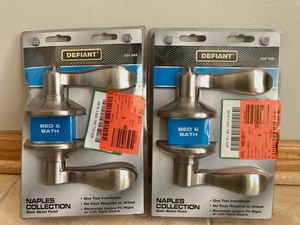 Defiant - Bed  Bath Locking Handles (4 Pack)