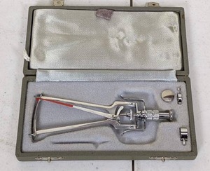 lot 69 image: Vintage Schiotz Certified Tonometer