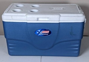 lot 14 image: Blue Coleman 70-Quart Xtreme 5-Day Hard Sided Cooler