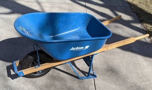 lot 18 image: Jackson Professional Tools 6-cu ft Wheelbarrow Flat-free Tire