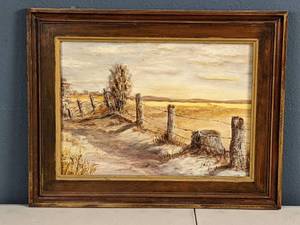 lot 146 image: Original Framed Wall Art By Inez Howe