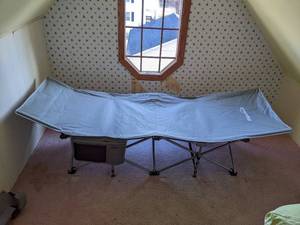 lot 159 image: Alpcour Folding Camping Cot - 1 of 2