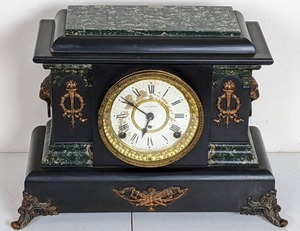lot 62 image: Vintage Mantel Clock by Seth Thomas Clock Co.