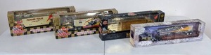 lot 84 image: Lot of (4) Die-Cast Trucks - New in Box