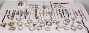 lot 9 image: Large Collection of Womens Watches & Warmans Watches Field Guide