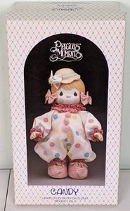 lot 12 image: RARE Vintage 1986 Precious Moments Candy Porcelain Doll - New the Box