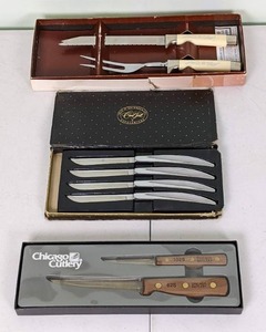 lot 187 image: Assortment of Kitchen Knife Cooking Utensils