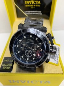 lot 13 image: Brand New INVICTA Chronograph Collectors Edition Coalition Forces Stainless Steel Mens Watch