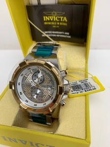 lot 14 image: Brand New INVICTA AVIATOR 2-Tone Stainless Steel Mens Watch 