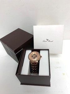 lot 25 image: New LUCIEN PICCARD Gold Stainless Steel Mens Watch