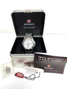 lot 42 image: WEGNER Swiss Made Stainless Steel Mens Watch