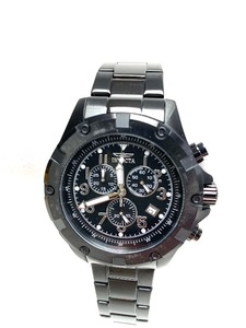 lot 45 image: INVICTA Specialty Collection All Black Stainless Steel Mens Watch