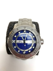 lot 49 image: INVICTA Pro Diver Stainless Steel Blue Dial Mens Watch