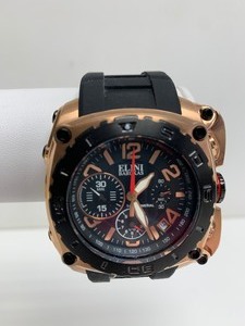 lot 52 image: ELINI BAROKAS Swiss Made Chronograph Sapphitek Crystal Mens Watch
