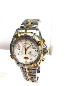 lot 53 image: BULOVA Millennia Quartz Stainless Steel Case 2-Tone Mens Watch