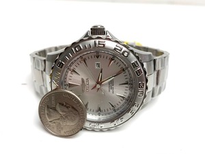 lot 65 image: Brand New INVICTA Professional Stainless Steel Silver Mens Watch