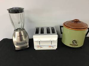 Blender, Toaster & CrockPot