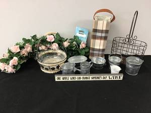 Basket and Tin Bins