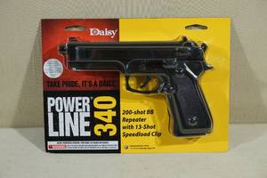 lot 222 image: NEW Daisy Powerline 340 BB Gun Pistol