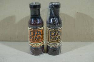 lot 244 image: Da Kine Hawaiian BBQ Sauces