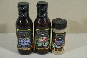 lot 245 image: Croix Valley BBQ Sauce, Marinade, and Rub