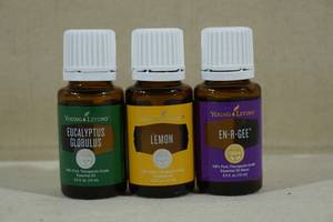 lot 246 image: Young Living Essential Oils - Lemon, En-R-Gee, Eucalyptus Globulus