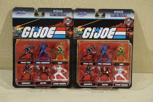 lot 252 image: JADA GI Joe Nano Metalfigs