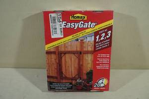 lot 254 image: Homax EasyGate Wood Fence Gate Kit