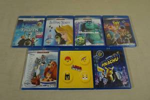 lot 275 image: Kids Blu-Ray Movies - Many NEW