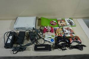 lot 280 image: Microsoft XBOX 360 System, Games, and Accessories