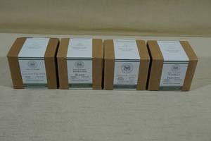 lot 283 image: Begonia and Beach Premium Botanical Wax Candles - 6 Oz