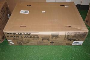 lot 4A image: Polar by Clam LG7 Lawn and Garden Utility Trailer - 600 Lb Capacity