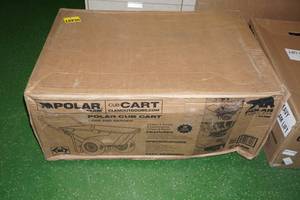 lot 4B image: Polar by Clam Cub Cart Lawn and Garden Utility Cart - 400 Lb Capacity