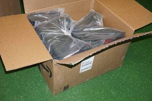 lot 4C image: Treds 15 Polyurethane Steel Toe Work Boots - Black - Size 3-8, 10-15