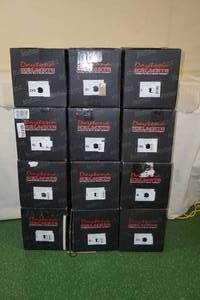 lot 10 image: Daytona Open Face Motorcycle Helmets - Assorted Color and Size