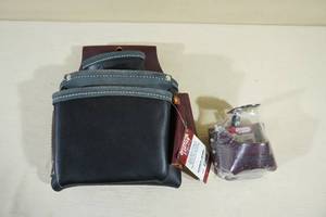 lot 38 image: Occidental Leather Tool Pouch and Tape Measure Holster