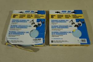 lot 41 image: Norton 8 Premium Grinding Wheels - Ceramic Alumina